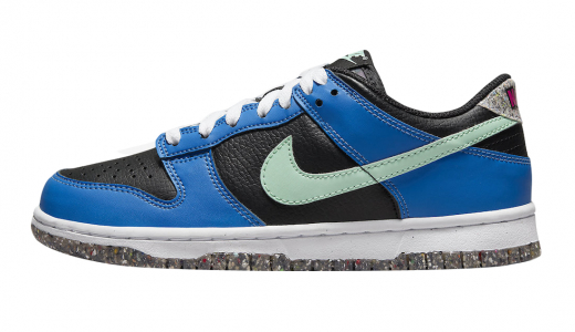 Nike Dunk Low GS Crater Blue Black Black/Blue-Green DR0165-001