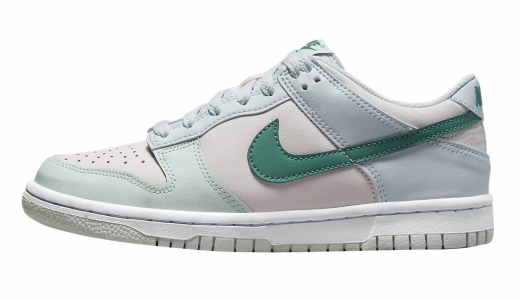 Nike Dunk Low GS Mineral Teal Football Grey/Mineral Teal-Pearl Pink FD1232-002