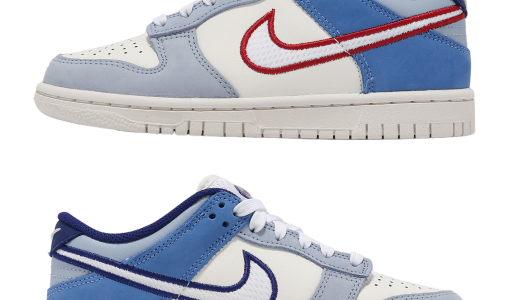 Nike Dunk Low GS Sail / White Sail/White-sail-lt Armory Blue HF5742111