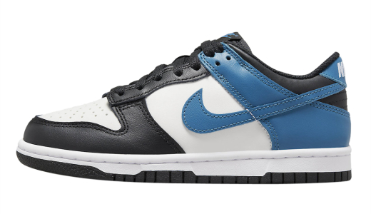 Nike Dunk Low GS White Black Blue White/Black-Blue DH9765-104