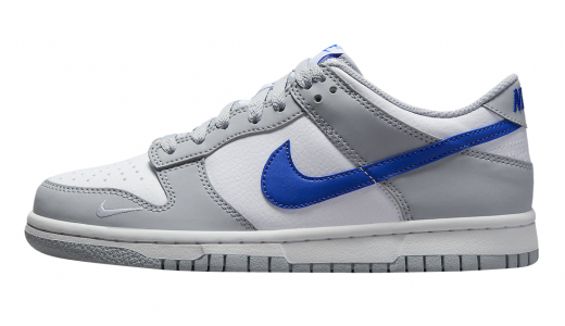 Nike Dunk Low GS White Grey Royal White/Grey-Royal FN3878-001