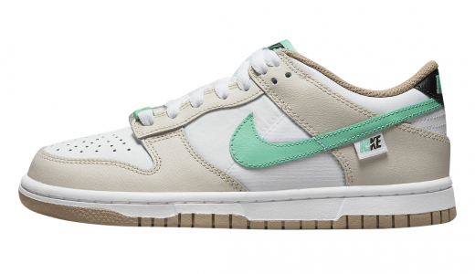 Nike Dunk Low GS White Tan Mint White/Tan-Mint DX6063-131