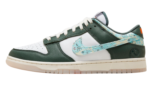 Nike Dunk Low Hoops Fireball Sail/Blue-Gorge Green-White HF5693-141