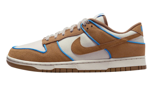 Nike Dunk Low PRM Light British Tan Light Orewood Brown/Light British Tan-Photo Blue FN5825-100