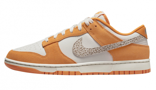 Nike Dunk Low Safari Swoosh Kumquat Kumquat/Light Bone-Dark Driftwood DR0156-800