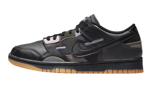 Nike Dunk Low Scrap Black Gum Cool Grey/Black-Anthracite-Gum DB0500-001