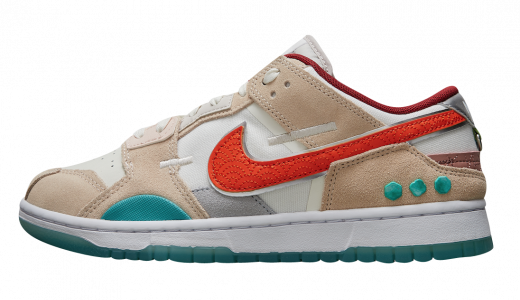 Nike Dunk Low Scrap Shapeless, Formless, Limitless White/Tan-Orange DQ4975-181