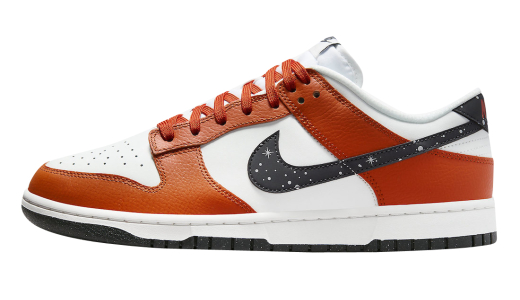 Nike Dunk Low Starry Swoosh Campfire Orange/Anthracite-Summit White FV6909-800