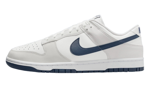 Nike Dunk Low White Midnight Navy Summit White/Midnight Navy-Platinum Tint DV0831-111