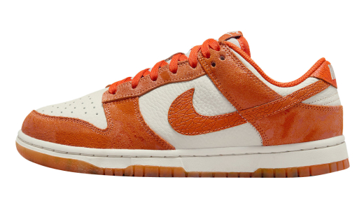 Nike Dunk Low WMNS Cracked Orange Light Bone/Safety Orange-Laser Orange FN7773-001