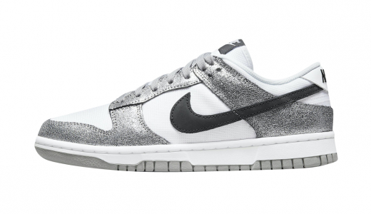 Nike Dunk Low WMNS Golden Gals White/Metallic Silver-Black DO5882-001