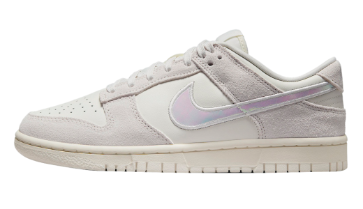 Nike Dunk Low WMNS Iridescent Swoosh Sail/Grey HF5074-133