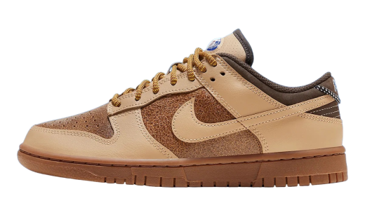 Nike Dunk Low WMNS LX 1972 Light British Tan/Gym Red-Light Armory Blue HF5718-929