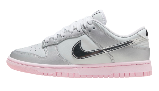 Nike Dunk Low WMNS LX Pink Foam Photon Dust/Metallic Silver-Pink Foam-Medium Soft Pink HM3698-006