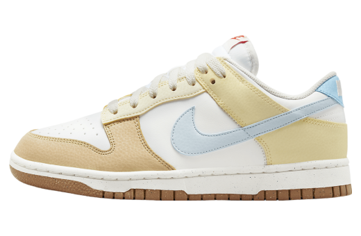 Nike Dunk Low WMNS Next Nature Soft Yellow Summit White/Glacier Blue-Aquarius Blue-Soft Yellow-Alabaster FZ4347-100