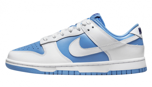 Nike Dunk Low WMNS Reverse UNC University Blue/White-Royal Blue DJ9955-101