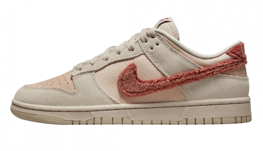 Nike Dunk Low WMNS Terry Swoosh Shimmer Shimmer/Mars Stone-Sanddrift DZ4706-200