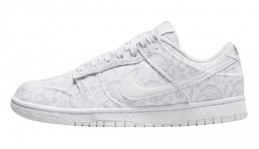 Nike Dunk Low WMNS White Paisley White/Grey Fog-White DJ9955-100