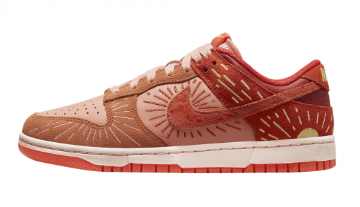 Nike Dunk Low WMNS Winter Solstice Team Orange/Orange-Crimson Bliss DO6723-800