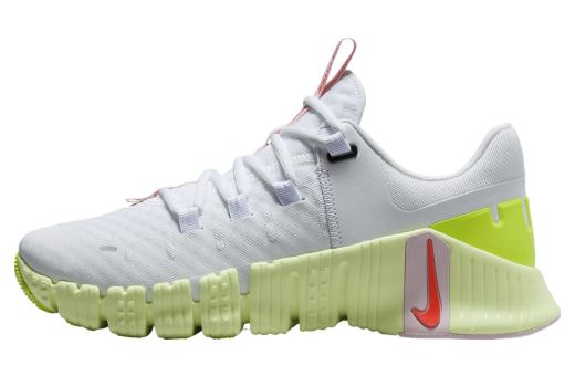 Nike Free Metcon 5 WMNS White / Barely Volt White/Barely Volt/Pink Foam/Bright Crimson DV3950-104