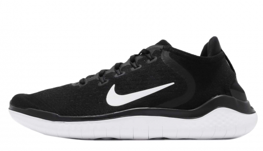 Nike Free RN 2018 Black White Black/White 942836001