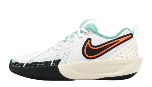 Nike GT Cut 3 GS White / Black Sail - Total Orange White/Black-sail-total Orange HM3723101