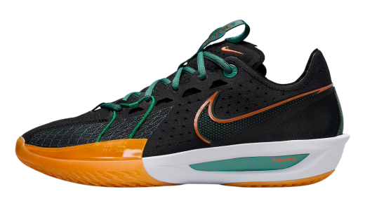 Nike GT Cut 3 Miami Hurricanes Black/Vintage Green-Bicoastal-Malachite DV2913-001