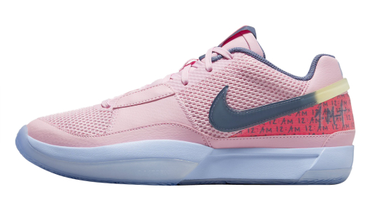 Nike Ja 1 Day One Medium Soft Pink Medium Soft Pink/Diffused Blue-Cobalt Bliss-Citron Tint FV1281-600