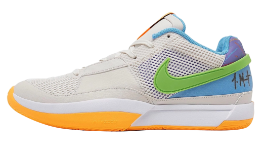 Nike Ja 1 Trivia Phantom/Action Green-Action Grape-White-Laser Orange-University Blue DR8785-001