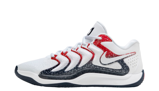 Nike KD 17 EP White / Obsidian (USA) White/Obsidian-university Red FJ9488101