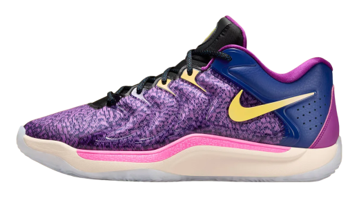 Nike KD 17 Vivid Purple Deep Royal Blue/Black-Laser Fuchsia-Opti Yellow FJ9487-400