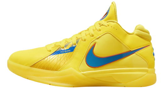 Nike KD 3 Christmas 2023 Vibrant Yellow/Photo Blue-Team Orange FD5606-700