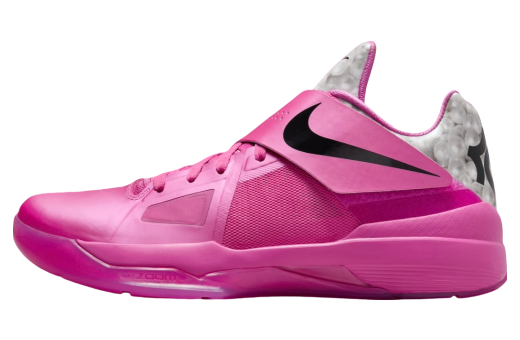 Nike KD 4 Aunt Pearl 2024 Pinkfire II/Black-Metallic Silver HF9098-600