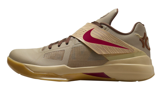 Nike KD 4 Year of the Dragon 2.0 Khaki/Noble Red-Sesame-Cacao Wow-Gum Yellow FJ4189-200