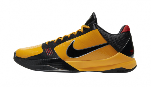 Nike Kobe 5 Protro Bruce Lee Del Sol/Metallic Silver-Comet Red-Black CD4991-700