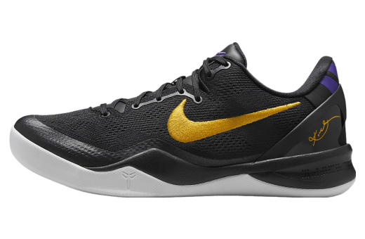 Nike Kobe 8 Protro Hollywood Nights Black/University Gold-White-Court Purple HF9550-001