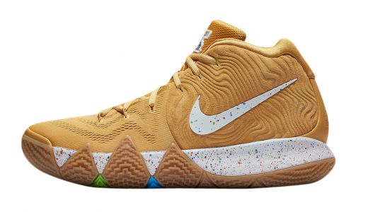 Nike Kyrie 4 Cinnamon Toast Crunch Metallic Gold Coin/White BV0426-900