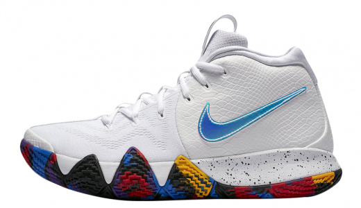 Nike Kyrie 4 March Madness White/Multi-Color 943806-104