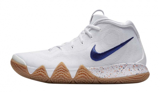 Nike Kyrie 4 Uncle Drew White/Deep Royal-Gum Light Brown 943807-100