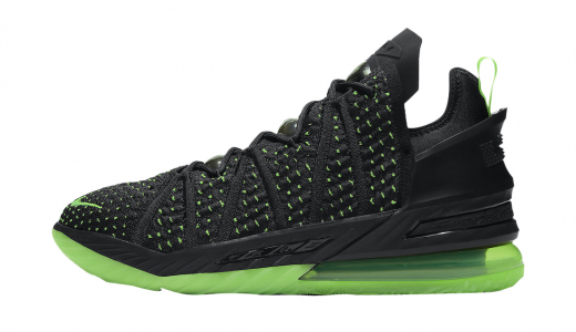 Nike LeBron 18 Dunkman Black/Electric Green-Black CQ9284-005