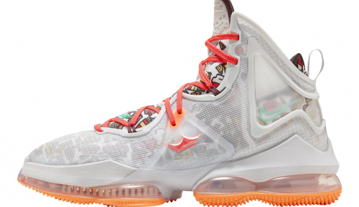 Nike LeBron 19 Fast Food White/Orange DC9341-001