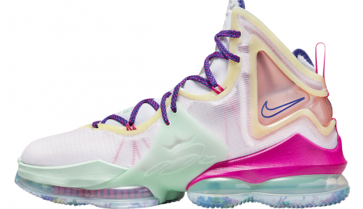 Nike LeBron 19 Valentine's Day Pink/Green-Purple DH8460-900