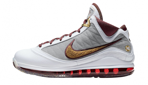 Nike LeBron 7 MVP 2020 White/Team Red-Wolf Grey-Bronze CZ8915-100