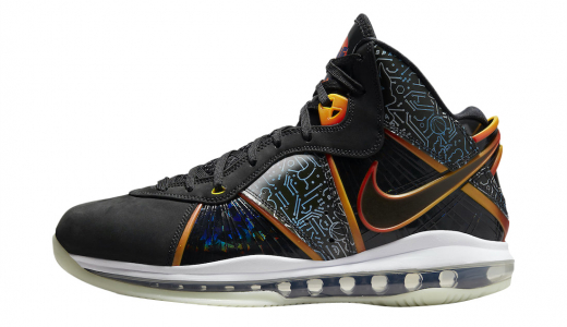 Nike LeBron 8 Space Jam Black/Black-White-Multi-Color DB1732-001