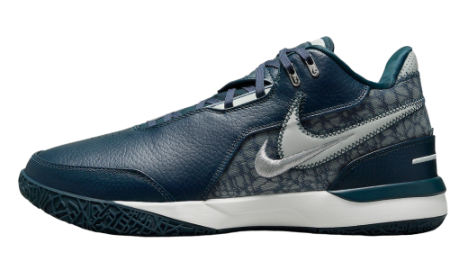 Nike LeBron NXXT Gen AMPD Armory Navy Armory Navy/Flat Pewter-Sail-Metallic Silver FJ1567-400