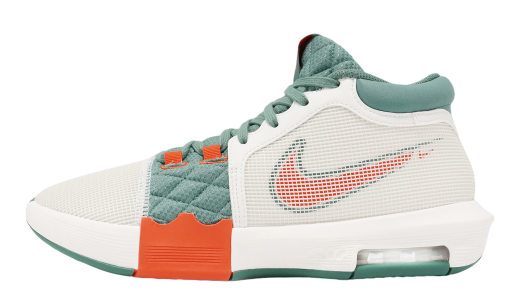 Nike LeBron Witness VIII EP Sail White / Earth Green Sail White/Earth Green/All Orange FB2237101