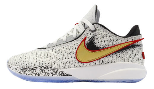 Nike Lebron XX EP White / Metallic Gold White/Metallic Gold-black DJ5422100