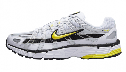 Nike P-6000 White Yellow White/Yellow-Black FD9876-102