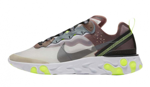 Nike React Element 87 Desert Sand Desert Sand/Cool Grey-Smokey Mauve AQ1090-002