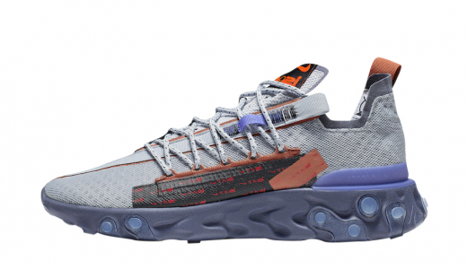 Nike React Runner ISPA Wolf Grey Wolf Grey/Sapphire-Dusty Peach CT2692-001